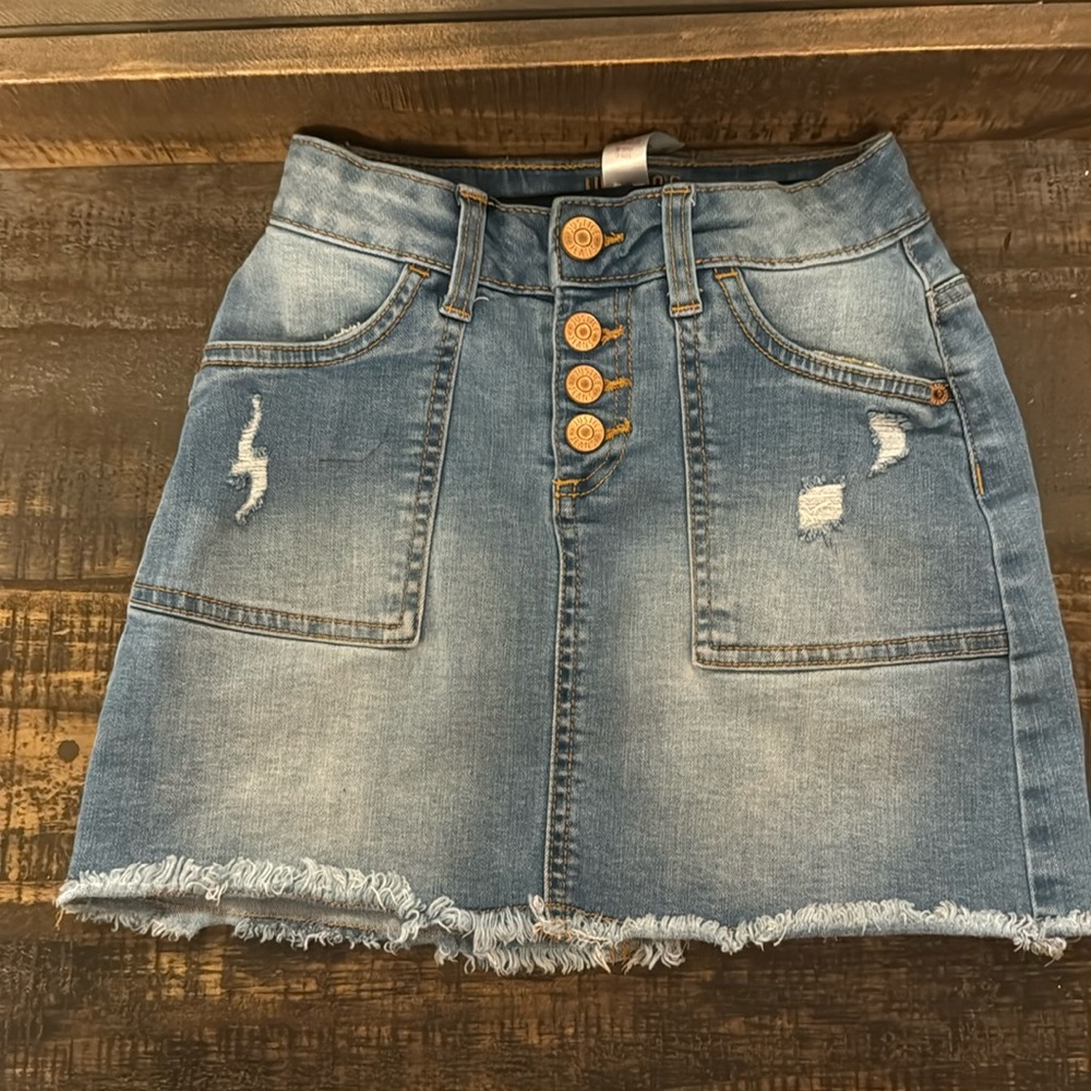 Justice Girls Jean Skirt